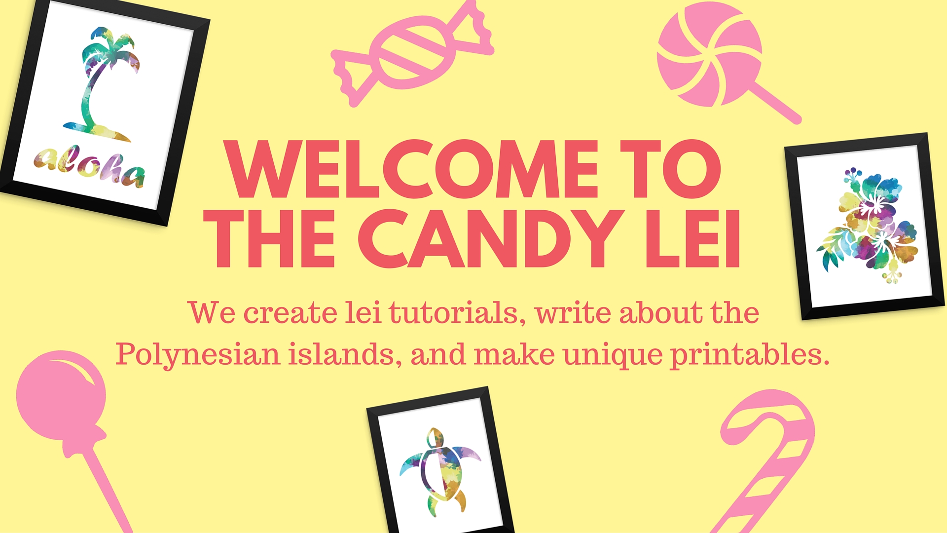 The Candy Lei Banner