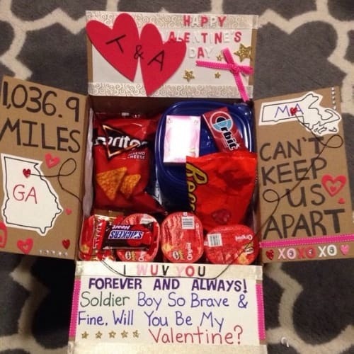 14 Cute Valentines day care packages for your loved one