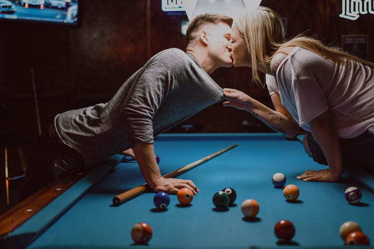 A game of pool or bowling can be a fun inexpensive valentine's day date
