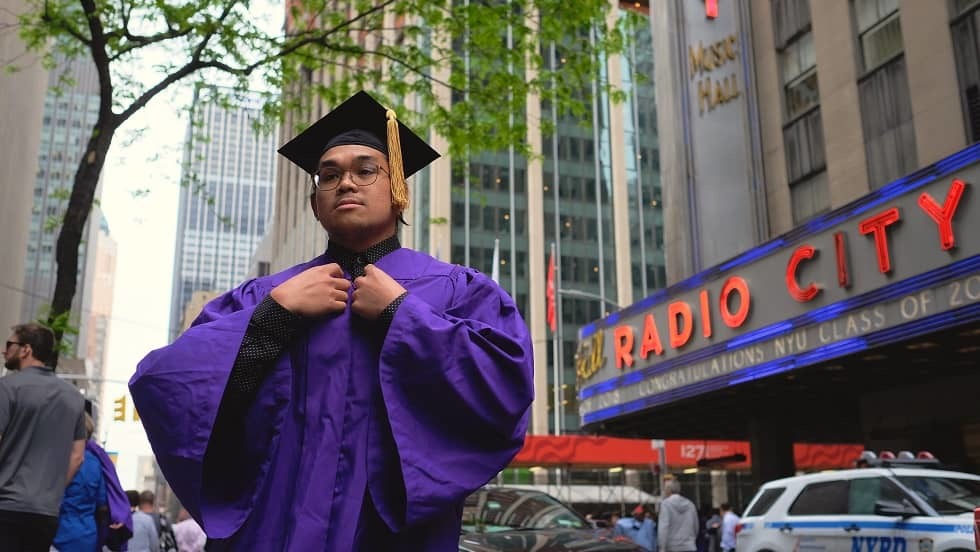 Radio City graduation picture