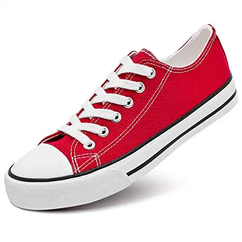 Womens Canvas Sneakers Low Top