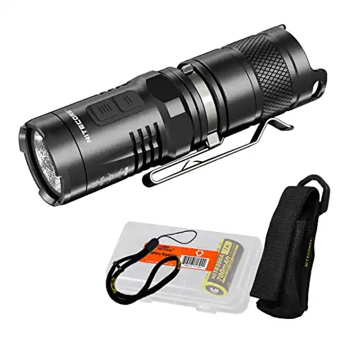 NITECORE MT10C 920 Lumen Multitask Tactical Flashlight with Red Light