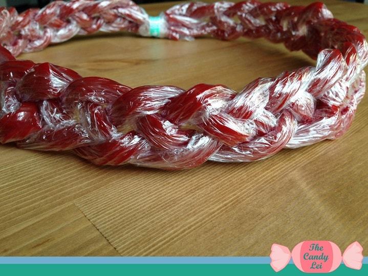 How to Make a Candy Lei Out of Twizzlers