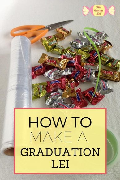 How To Make Candy Leis For Graduation The Candy Lei   Graduation Lei 1 Smaller Min 388x582 