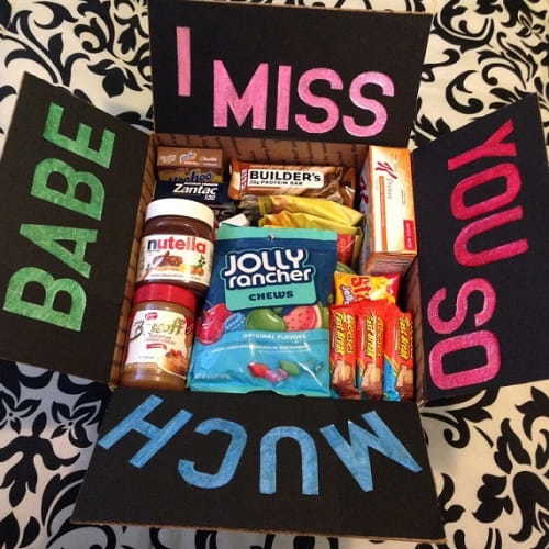 boyfriend care package long distance