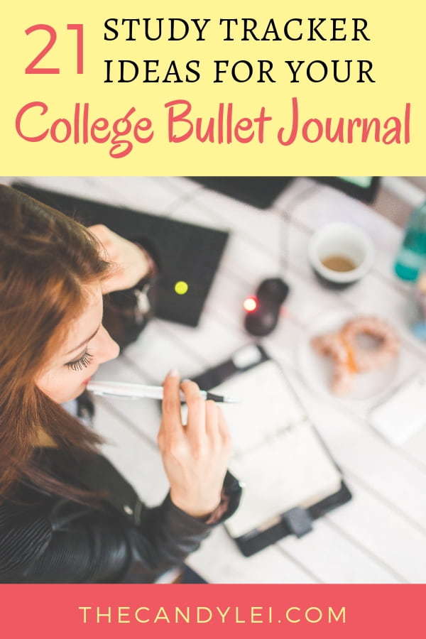 Study Tracker Ideas For Your College Bullet Journal The